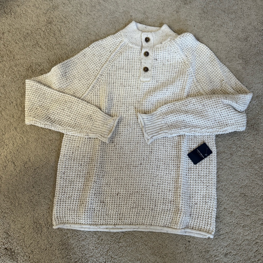 Lucky brand cream sweater